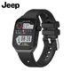 Jeep 吉普智能手表男女生高顏值弧形屏藍牙通話(huà)AI語(yǔ)音問(wèn)答NFC移動(dòng)支付健康運動(dòng)自定義表盤(pán)防水長(cháng)續航 Jeep智能手表AI語(yǔ)音NFC移動(dòng)支付黑色