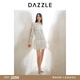 DAZZLE 地素連衣裙2025年春季新款白色蕾絲連衣裙 白色 S