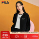 FILA 斐樂(lè )官方短款外套女2025秋冬時(shí)尚刺繡開(kāi)衫衛衣夾克上衣