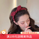 向晚 發(fā)箍可愛(ài)優(yōu)雅蝴蝶結發(fā)箍女百搭頭飾外出壓碎發(fā)頭箍發(fā)卡洗臉發(fā)箍