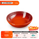 酷彩（Le Creuset）炻瓷18cm麥片碗 創(chuàng  )意沙拉水果菜盤(pán)家用多功能碗漸變色 18厘米麥片碗辣椒紅色