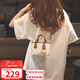 viney包包女包牛皮水桶包輕奢斜挎單肩手提包生日新年禮物送女生女友