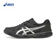 亞瑟士ASICS男女輕量舒適透氣羽毛球鞋 RIVRE CF 黑色/銀色 40.5