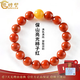 蔻詩(shī)哲 COASZE云南保山南紅手串女款滿(mǎn)肉保山柿子紅瑪瑙手鏈柿柿如意本命年禮物 收藏級（直徑8mm）