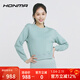 HONMA【都市機能】高爾夫服飾圓領(lǐng)衛衣女套頭衫過(guò)季下架 淺綠 XS