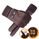 兼彩真皮手套男秋冬季保暖防風(fēng)加絨加厚防寒戶(hù)外騎行電動(dòng)摩托車(chē)棉手套