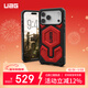 UAG適用蘋(píng)果iPhone17ProMax手機殼【尊貴系列】戶(hù)外商務(wù)杜邦授權Kevlar凱夫拉17系列五層防護裝甲殼 【尊貴系列】磁吸皮革中國紅 iPhone17 Pro Max手機殼
