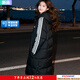 阿迪達斯（adidas）羽絨服男女 25冬季新款情侶運動(dòng)休閑服鴨絨長(cháng)款防風(fēng)保暖連帽外套 黑色長(cháng)款/男女同款/新款主推 XS 【建議體重90斤-105斤】