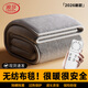 浪莎（LangSha）宿舍電熱毯?jiǎn)稳穗娙熳与p人雙控自動(dòng)斷電家用加熱墊毛毯子地暖墊子 無(wú)紡布灰色【自動(dòng)斷電】 80x150cm 【安全不漏電】