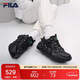 FILA 斐樂(lè )帕尼尼官方女鞋秋季籃球鞋復古運動(dòng)鞋休閑鞋面包鞋老爹鞋