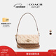 蔻馳（COACH）【新年禮物】奧萊女士女包BRYNN單肩斜挎包麻將包時(shí)尚百搭 IM/粉筆白色 混合色