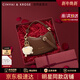 CinvaiKrose官方店2026新款小手提包包女士斜挎包單肩女包生日新年禮物送女友 咖啡色Coffee【限定禮盒+拉菲草+手提袋】