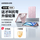 綠聯(lián)適用iPad11/10保護套帶筆槽11英寸2025款A16芯片iPad11保護殼蘋(píng)果平板全包Y型透明橫豎支撐防彎粉