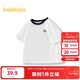 巴拉巴拉童裝T恤兒童短袖2024男童夏裝女童上衣簡(jiǎn)約百搭208224117224