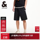 杰克·瓊斯（JACK&JONES） 夏季新款百搭潮流通勤舒適抽繩腰頭肌理感五分褲短褲22529F017