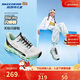 Skechers兒童天際閃穿鞋減震防滑專(zhuān)業(yè)運動(dòng)鞋女大童一腳蹬舒適跑鞋303654L