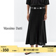 Massimo Dutti折扣升級2025年女裝修身百搭淑女風(fēng)針織半身裙小黑裙05209712 黑色 S (170/70A)尺碼偏大