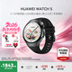 華為（HUAWEI）【咨詢(xún)享優(yōu)惠】華為WATCH 5手表運動(dòng)鴻蒙AI智能eSIM獨立通話(huà)血壓血糖風(fēng)險評估智感窗男女智能Pro 42MM幻月黑丨氟橡膠表帶【送限定心形禮盒】