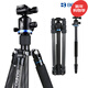 百諾（BENRO）碳纖維三腳架IF18C\/IF28C+專(zhuān)業(yè)單反三角架相機便攜獨腳支架云臺數碼微單 IF18C+【承重10KG】