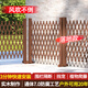 探境防腐木柵欄花園庭院圍欄戶(hù)外田園種菜隔斷花架插地籬笆護欄門(mén)爬藤 落地款【全身升級加厚】防腐碳化色 【加厚-帶腳】刷油防腐工藝（高90cm，可拉200cm）