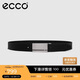 愛(ài)步（ECCO）男士金屬扣皮帶 商務(wù)正裝牛皮時(shí)尚腰帶 9105895黑色120禮盒裝