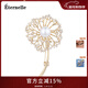 Eternelle法國永恒時(shí)尚仿珍珠胸針 蒲公英造型飾品胸花歐美配飾絲巾扣 璀璨金色