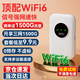 酷翼隨身wifi免插卡三網(wǎng)通用無(wú)線(xiàn)wifi6車(chē)載4g路由器無(wú)限制便攜上網(wǎng)寶移動(dòng)聯(lián)通電信全國通用2025款5GXY 【電池款】三網(wǎng)WIFI6+3000毫安續航升級 不限速不虛標月享1500G流量
