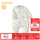 巴拉巴拉嬰兒睡袋寶寶兒童防踢被新生兒全棉柔軟舒適滿(mǎn)印清新209325181202