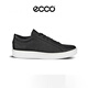 愛(ài)步（ECCO）男士板鞋軟底系帶平底小白鞋柔酷60周年系列582404(建議正碼正拍)