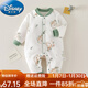 迪士尼（Disney）嬰兒衣服秋冬季保暖純棉a類(lèi)薄棉服裝連體衣新生兒夾棉長(cháng)袖哈衣寶 綠色考拉薄棉連體衣 90cm 90碼建議1-2歲
