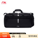 李寧單肩包男女同款夏季訓練系列反光桶包旅行包 黑色-3 F