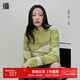 播商場(chǎng)同款圓領(lǐng)套頭毛衣女2024秋季新款休閑寬松上衣BDR3SD3035 L12茜草條 S