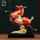 大明銅匠奔霄銅馬唐馬擺件家居客廳玄關(guān)辦公室桌面裝飾品喬遷新居開(kāi)業(yè)禮品