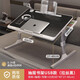 飛旺藤達 可折疊升降床上小桌子學(xué)習書(shū)桌臥室飄窗宿舍學(xué)生筆記本懶人桌板 【拉絲黑】旗艦款+抽屜+書(shū)架+USB