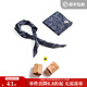 馬登工裝美式復古船錨印花方巾阿美咔嘰領(lǐng)巾文藝腰果chic頭巾潮流男 海軍藍方巾+方巾扣（一套包郵）