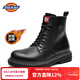 Dickies馬丁靴男靴子男拉鏈系帶男靴工裝靴 黑色【男款】加絨 40 
