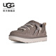 UGG春季男士時(shí)尚舒適低幫雙色系帶街頭休閑鞋 1169493CPF|篝火灰色41