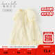 戴維貝拉（DAVE＆BELLA）公主裙女童連衣裙洋氣幼兒寶寶衣服小童網(wǎng)紗裙夏裝新款童裙 月光黃【現貨】 110 cm（建議身高100-110cm）