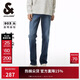 杰克·瓊斯（JACK&JONES） 男裝秋季潮流百搭個(gè)性刮痕直筒彈力舒適休閑牛仔褲225332088