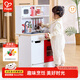 Hape過(guò)家家玩具 仿真木質(zhì)廚房可發(fā)聲發(fā)光做飯煮飯 男女孩禮物 喜樂(lè )時(shí)光美食廚房 3-8Y