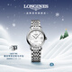 浪琴（LONGINES）瑞士手表 博雅系列 機械鋼帶女表 L43094876