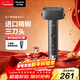 松下（Panasonic）青春錘電動(dòng)剃須刀往復式男士刮胡刀便攜款Type-c全身防水進(jìn)口三刀頭新年禮物生日禮物送男友RM31黑