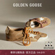 GOLDEN GOOSE【新品上市】男女True-Star雙色鞋帶內增高臟臟鞋GGDB 棕色（女款） 37