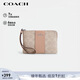 蔻馳（COACH）【品牌直供】女士小號手拿包手腕包PVC配皮革CW854新年禮物