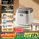 松下（Panasonic）飯光光2.0電飯煲0涂層IH加熱家用電飯鍋4-5人無(wú)涂層不銹鋼4升一級能效SR-HNS152-W