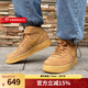 耐克（NIKE） 官方男鞋女鞋秋冬新款運動(dòng)鞋經(jīng)典休閑鞋AF1空軍一號小麥高幫板鞋 DJ9158-200 43