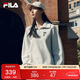 FILA 斐樂(lè )官方情侶款套頭衛衣2025春夏休閑寬松小翻領(lǐng)針織上衣