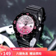 卡西歐(CASIO)男女表 學(xué)生兒童手表 指針夜光防水石英運動(dòng)手表 LRW-200H-4E