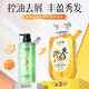 玉青集洗發(fā)水草本人參滋養控油韌發(fā)防斷發(fā)絲強健官方旗艦店正品 【中度掉發(fā)】人參洗發(fā)水2瓶