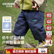 齊齊熊【仿牛仔羽絨褲】齊齊熊兒童羽絨褲男童冬季外穿女童寶寶保暖褲子